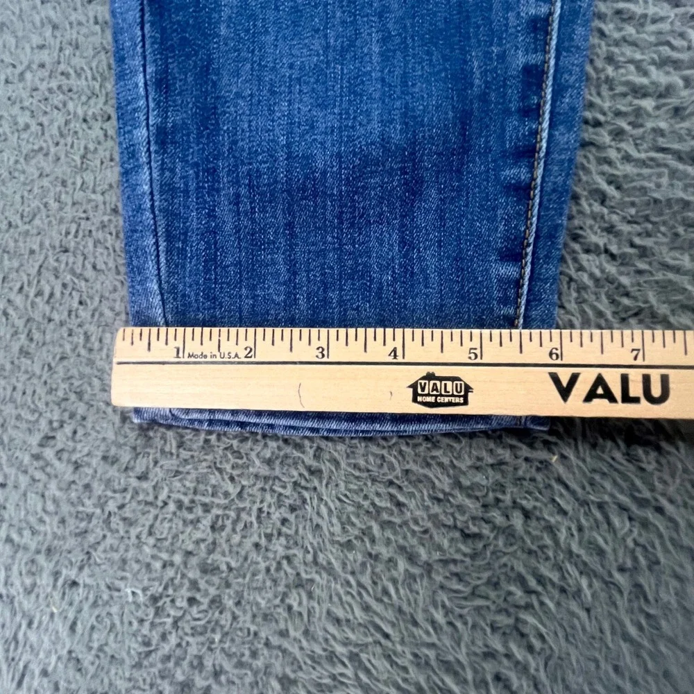 Judy Blue Los Angeles Relaxed‎ Fit Blue Denim Jeans Women Size 27 Distressed
